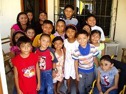 Children at Bible School